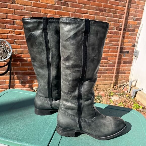 N.D.C. Shearling Lined Leather Boots - Picture 6 of 13